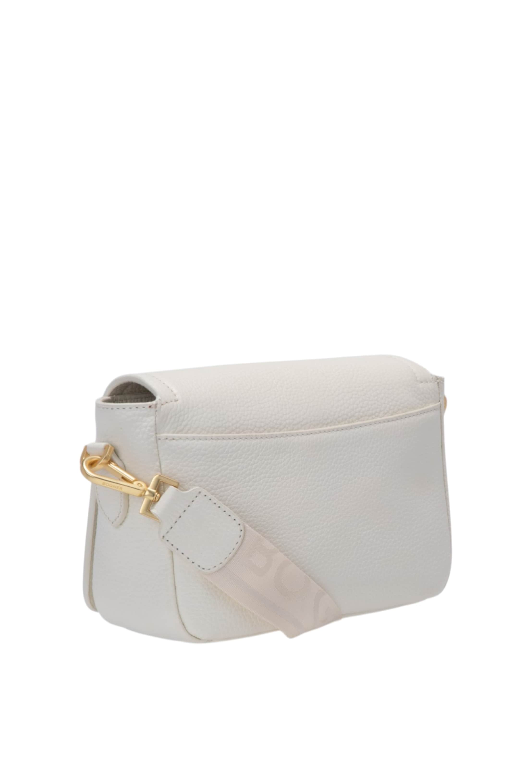 BOGNER Schoudertas 'Wallis Bar' in Wit