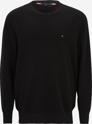 Tommy Hilfiger Big & TallPulover - crna boja: prednji dio