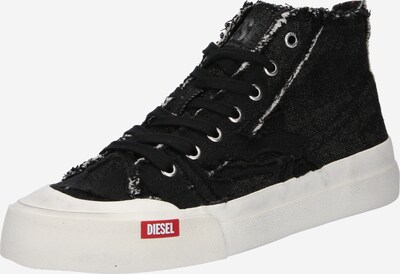 DIESEL Sneakers hoog 'ATHOS' in de kleur Rood / Zwart / Wit, Productweergave