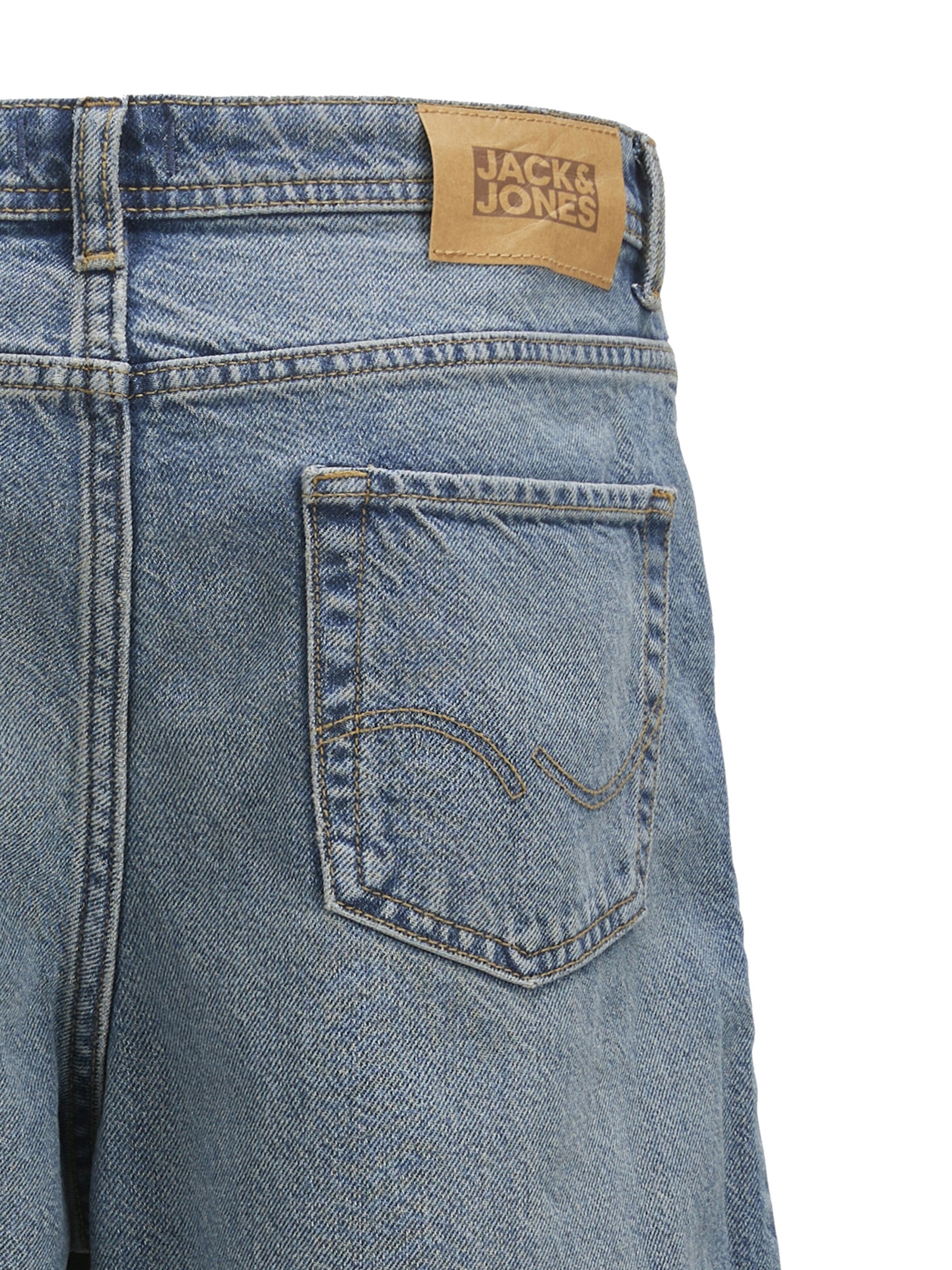 Jack & Jones Junior Regular Trousers 'Iron' in Blue