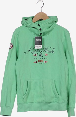 Gaastra Sweatshirt & Zip-Up Hoodie in M in Green: front