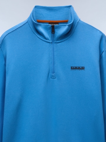 NAPAPIJRI Sweatshirt in Blau