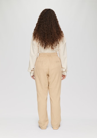 Effilé Pantalon QS en beige