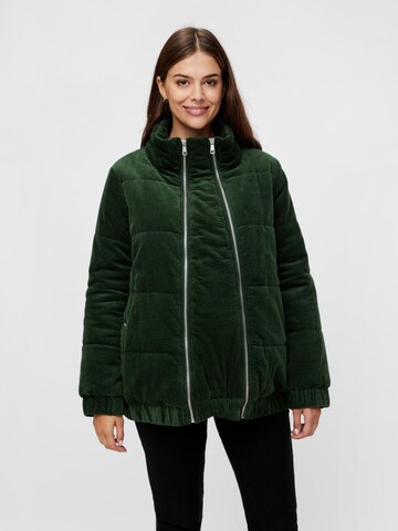 MAMALICIOUS Between-season jacket 'Daphne' in Green: front