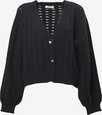 Cardigan Influencer en noir : devant