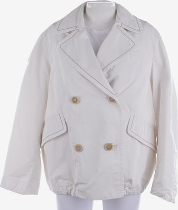 Brunello Cucinelli Jacket & Coat in L in White: front