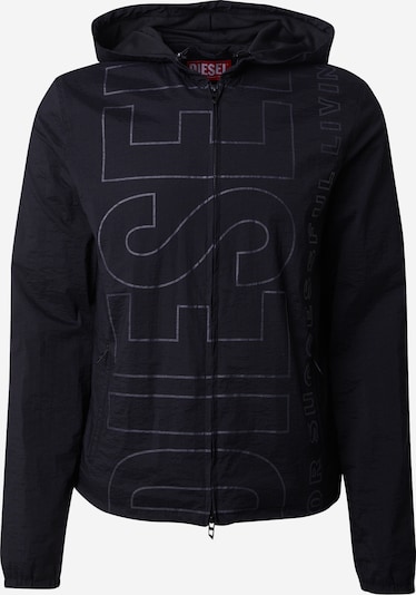 DIESEL Prijelazna jakna 'J-ANDREW' u tamo siva / crna, Pregled proizvoda