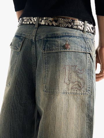 Bershka Baggy Jeans i blå