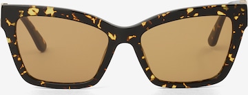 Karl Lagerfeld Aurinkolasit ' AUTOGRAPH LOGO ' värissä ruskea: etupuoli