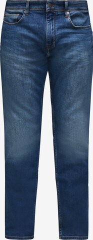 Regular Jeans 'Casby' de la s.Oliver BLACK LABEL pe albastru: față
