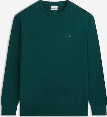 TOMMY HILFIGER Pulóver - zöld: elől