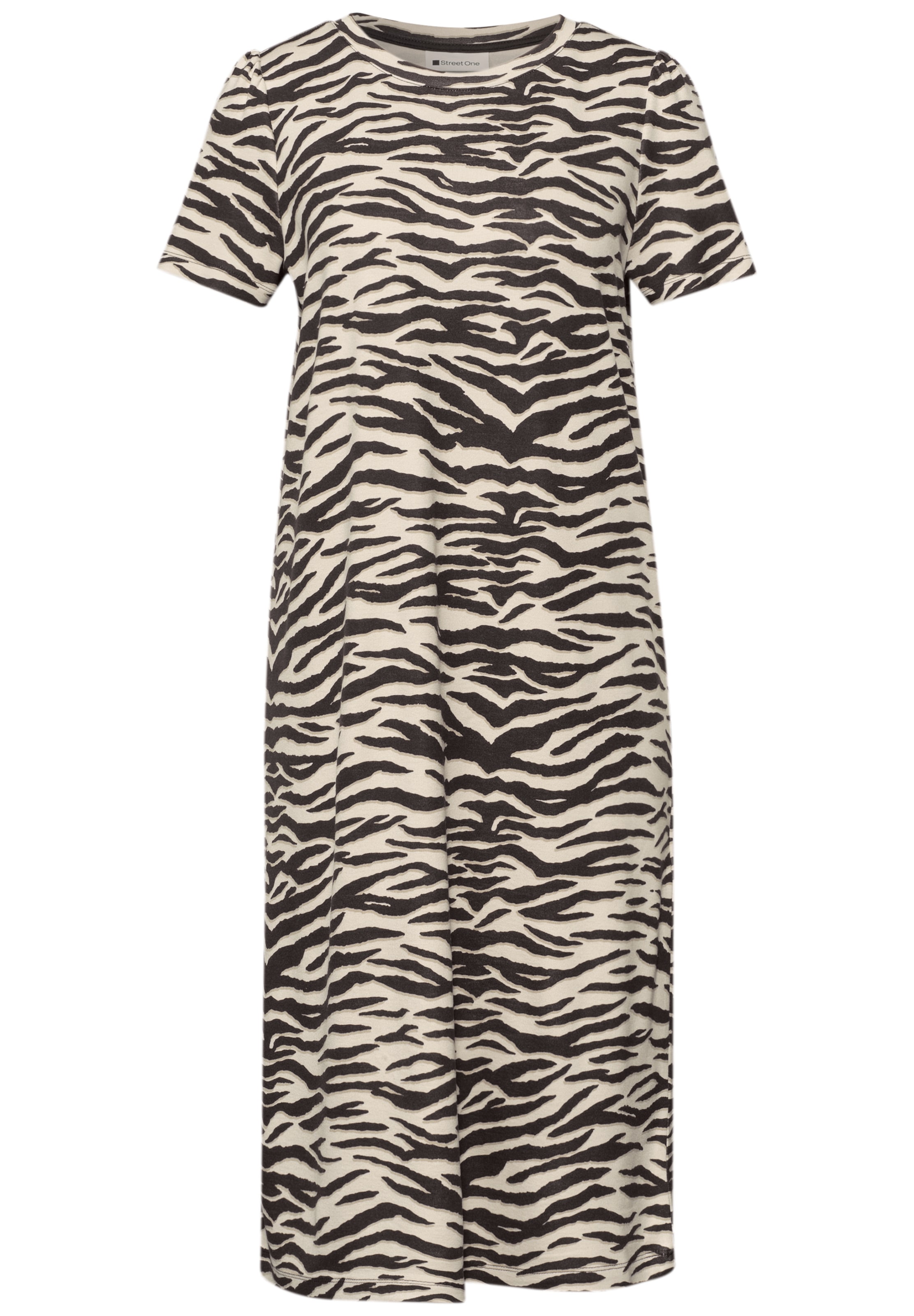 STREET ONE Dress in Brown: front