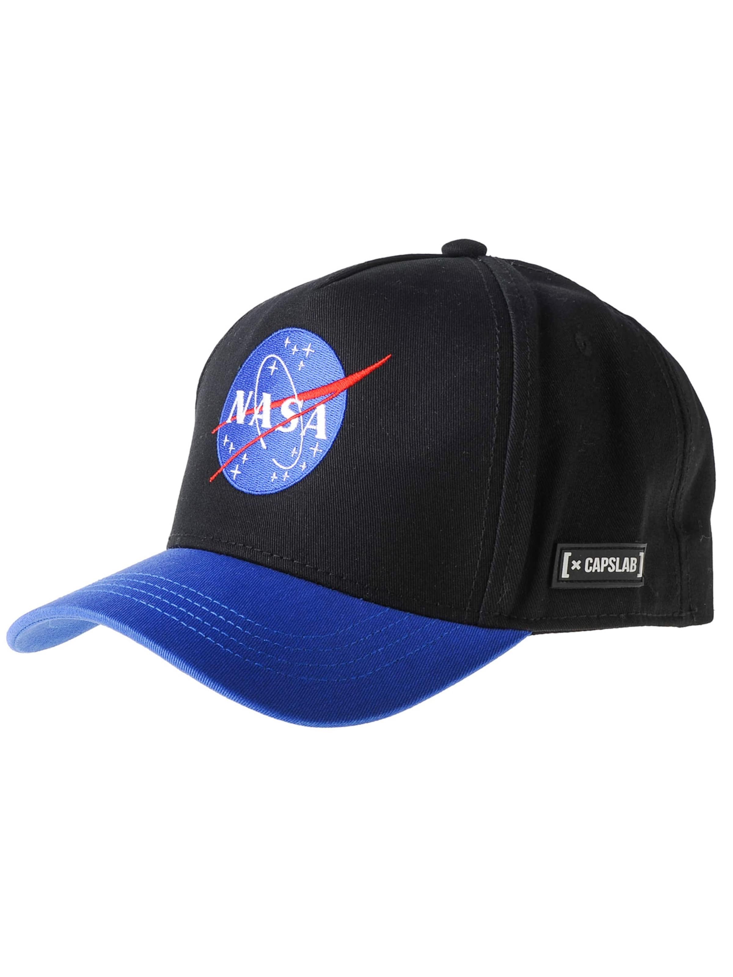 Capslab Cap 'Capslab Space Mission NASA Cap' in Black: front