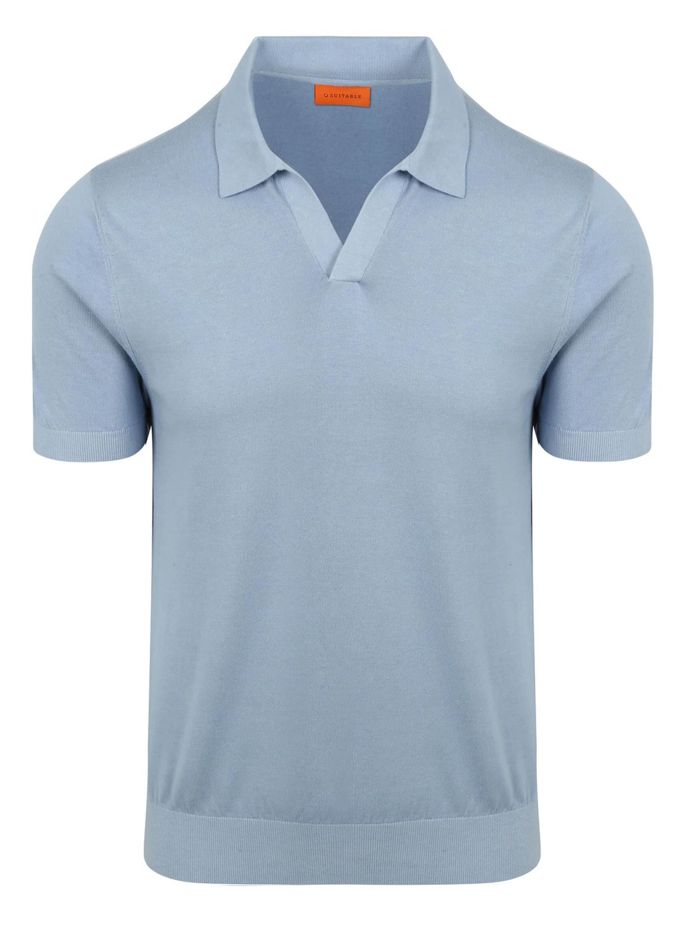 Suitable Shirt in Blauw: voorkant