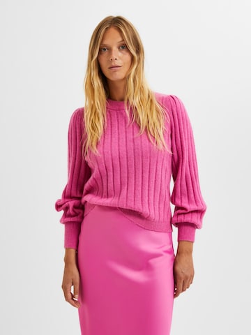 Pullover 'GLOWIE' di SELECTED FEMME in rosa