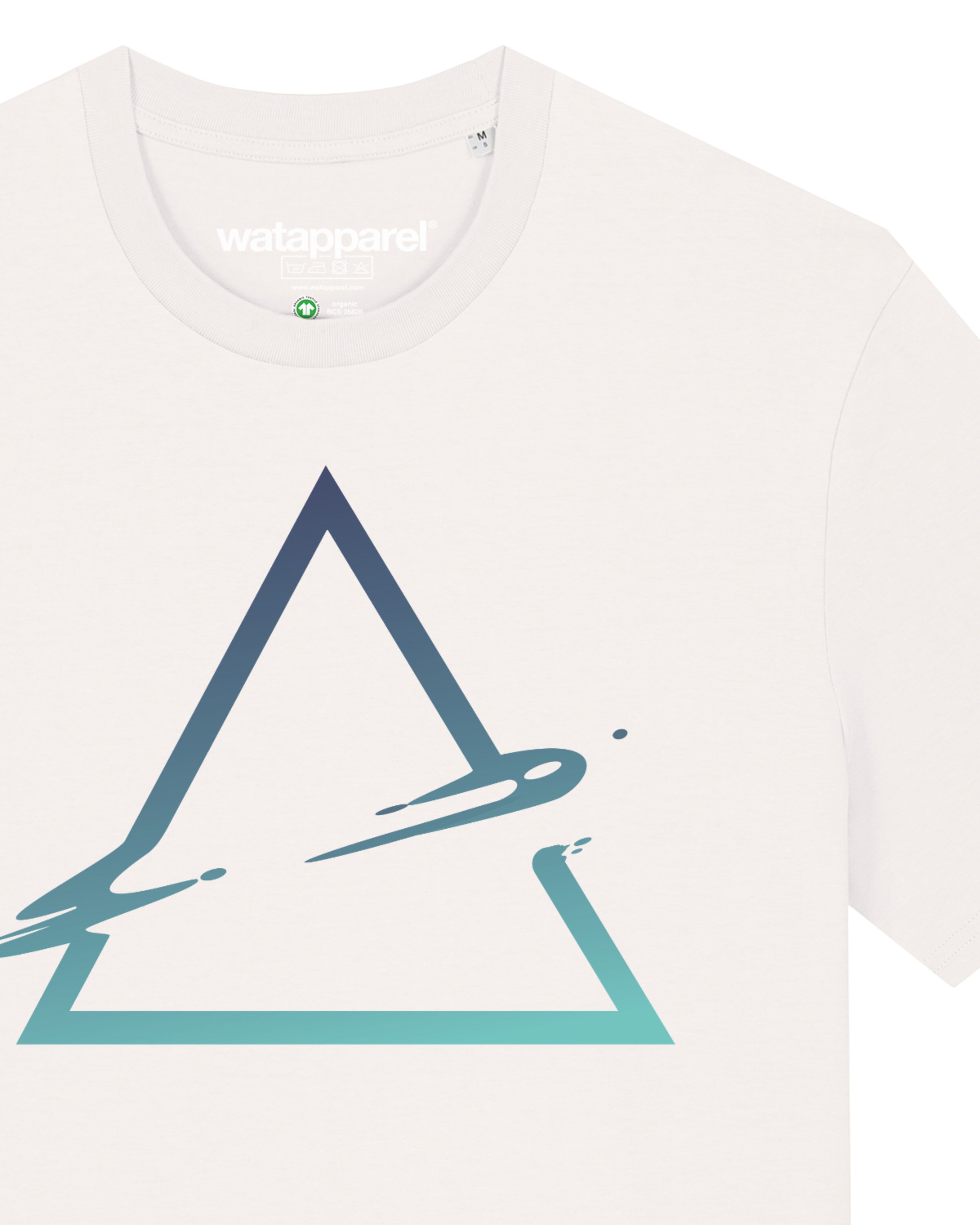 Watapparel Shirt ' Triangle ' in White