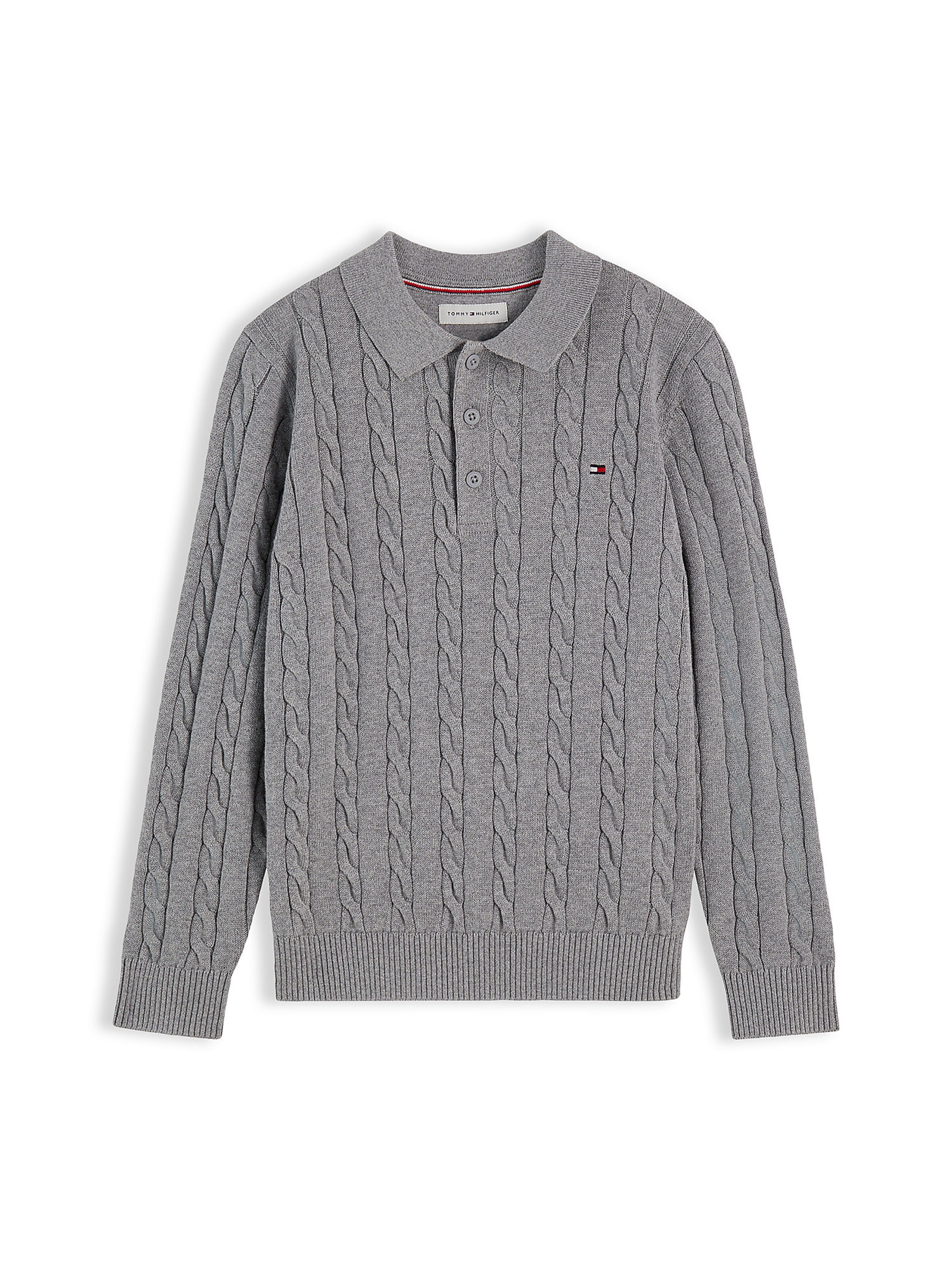 TOMMY HILFIGER Sweater in Grey: front