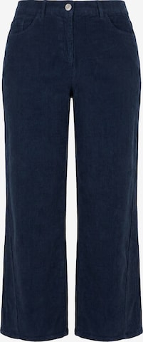Ulla Popken Broek in Blauw: voorkant