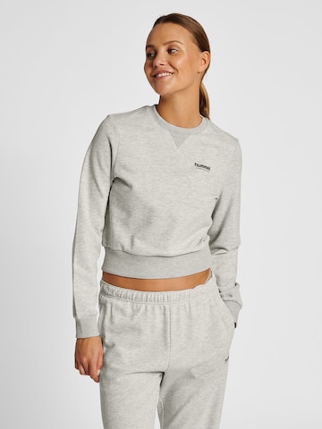 Hummel Sportief sweatshirt 'Shai' in Grijs: voorkant