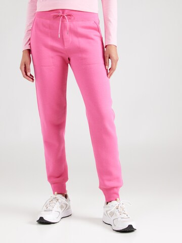 Polo Ralph Lauren Tapered Broek 'Mari' in Roze: voorkant