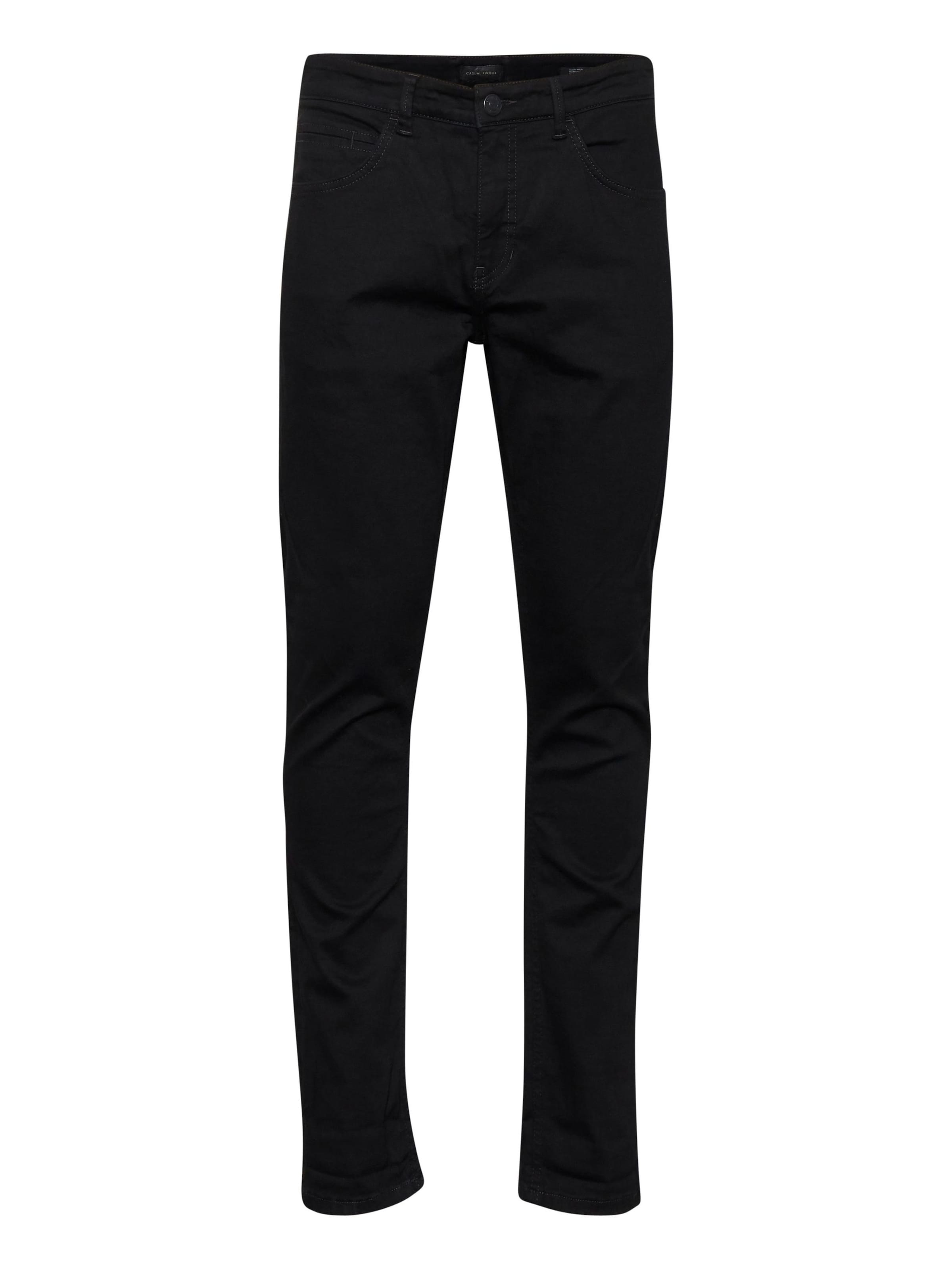 Casual Friday Slim fit Jeans 'RY' in Black: front