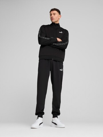 PUMA Tracksuit in Black: front
