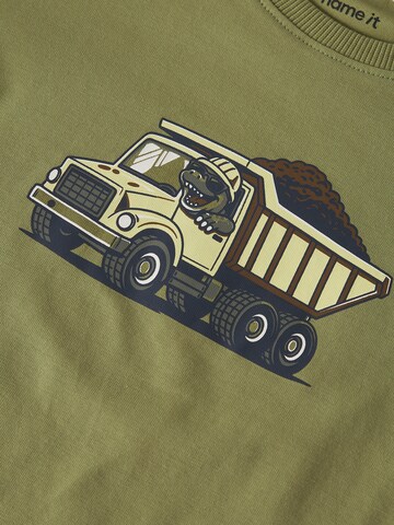 NAME IT Shirt 'NMMVUX' in Grün