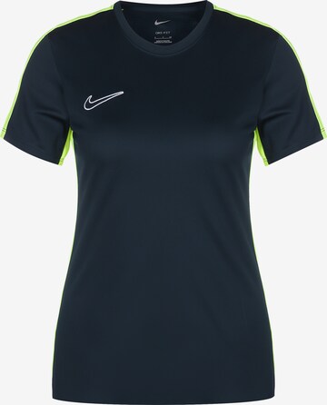 T-shirt fonctionnel 'Academy 23' NIKE en bleu : devant