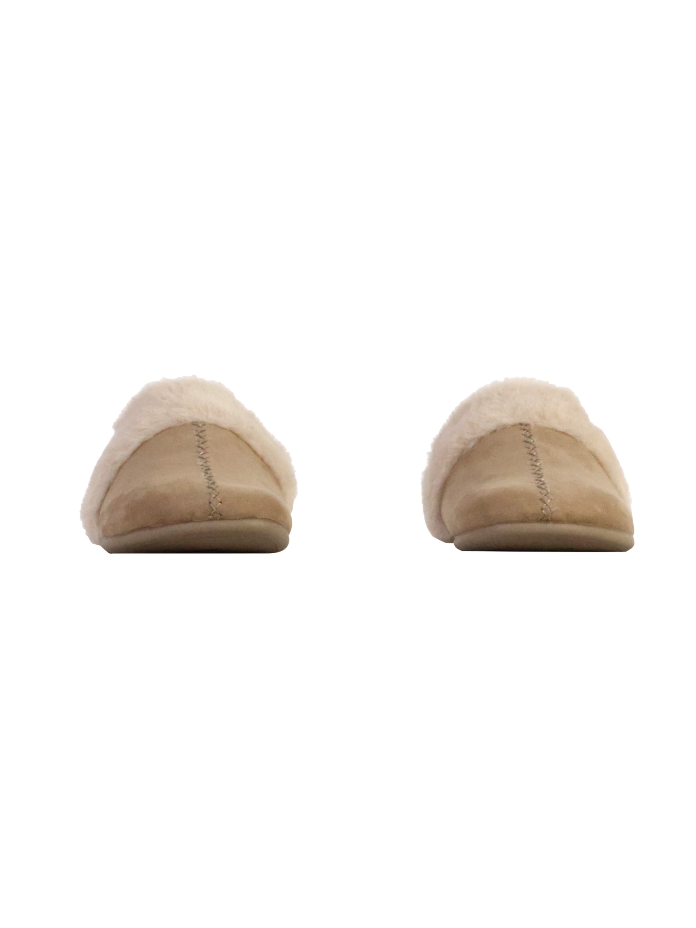 Zoccoletto 'Pantoletten zum Reinschlüpfen' di victoria in beige