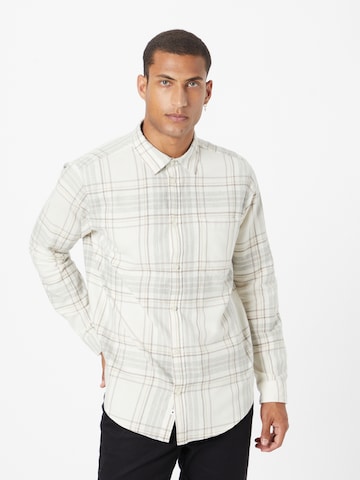 minimum Regular Fit Skjorte 'Jack' i hvid: forside