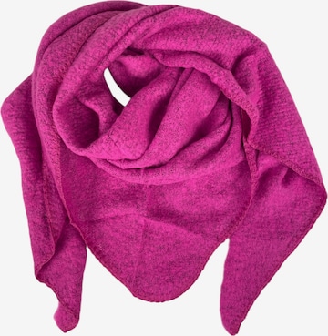 Kumixi Oversized Scarf in Pink: front