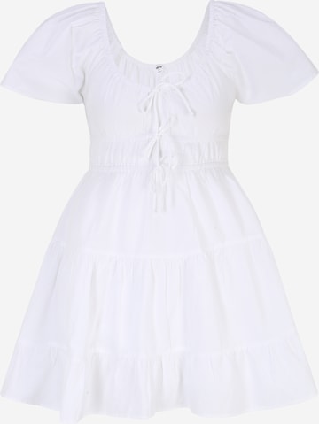 Cotton On Petite Dress 'Peyton' in White: front