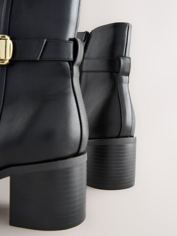 Next Enkellaarsjes 'Forever Comfort' in Zwart