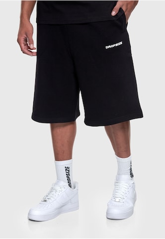 Dropsize Loose fit Trousers in Black