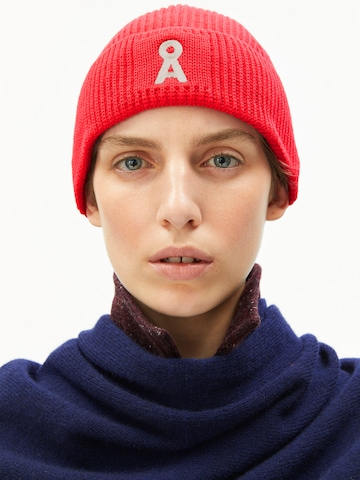 ARMEDANGELS Mütze ICONIC Å NILDAAO COTTON in Rot: Vorderseite