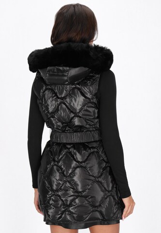 Gilet faina en noir