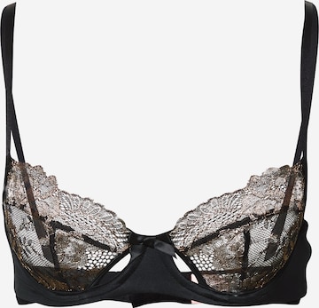 Hunkemöller Balconette BH 'Lexi' in Zwart: voorkant