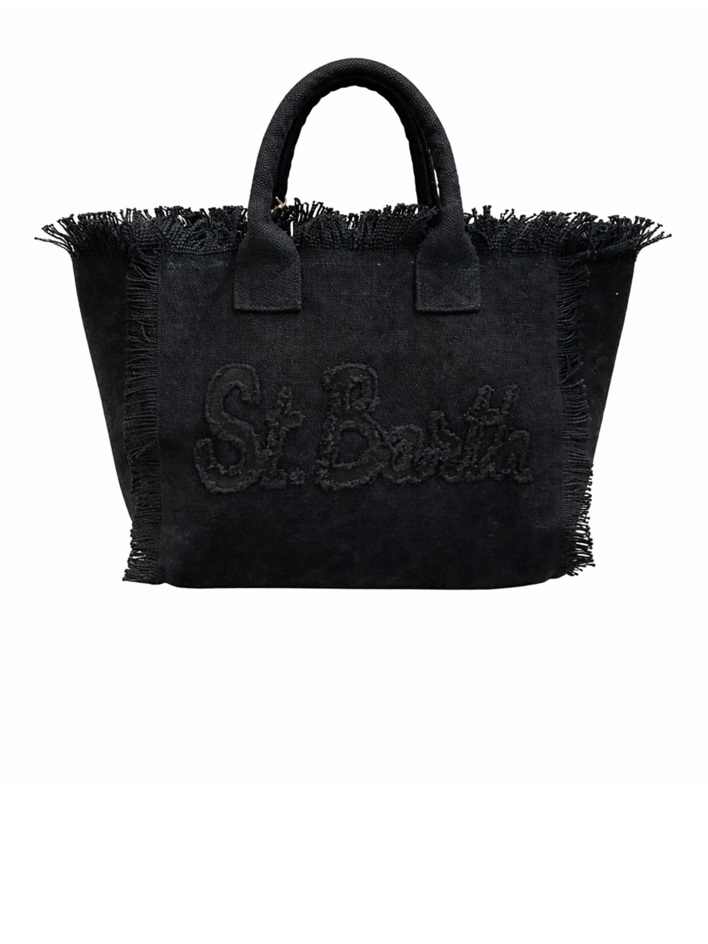 MC2 Saint Barth Shopper in Black: front
