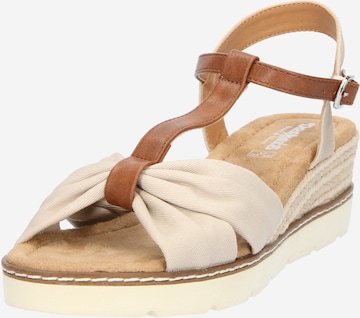 Sandales Dockers by Gerli en beige : devant