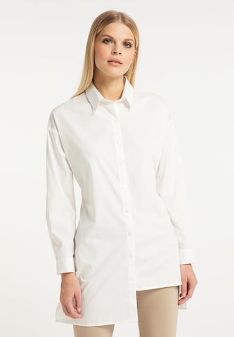 RISA - Blusa en blanco: frente