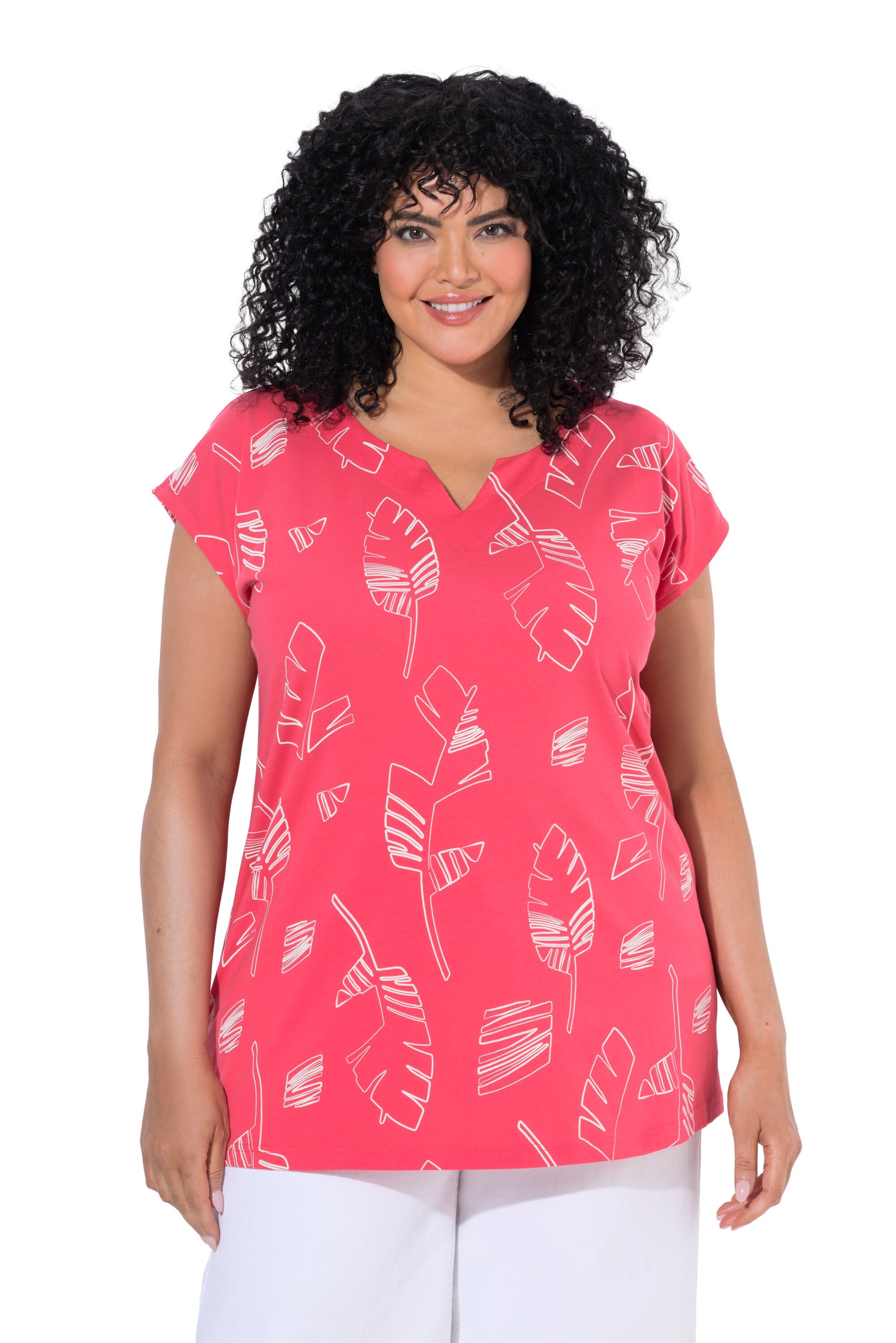 Ulla Popken Shirt in Pink: front