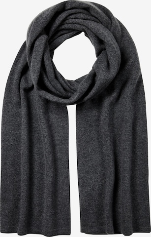 FALKE Scarf 'Pure Cashmere' in Grey: front