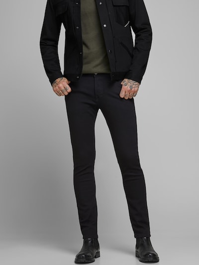 JACK & JONES Džíny 'NOOS - JJIGLENN JJORIGINAL AM 816 NOOS' - černá džínovina, Model/ka
