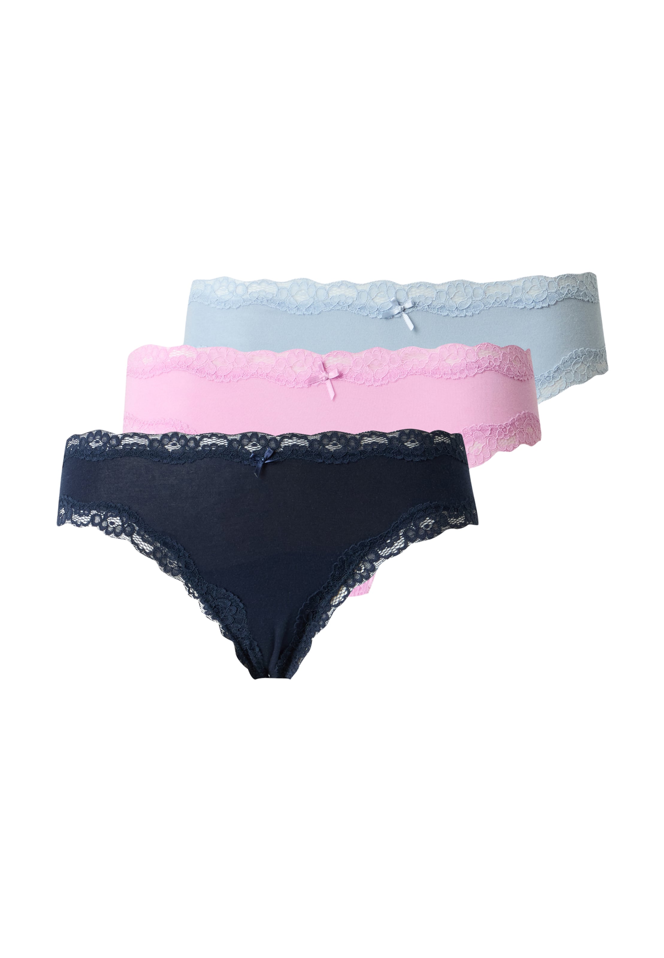 Lindex Slip 'Vilma' in Blau: Vorderseite