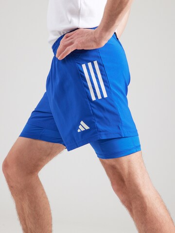 ADIDAS PERFORMANCE Regular Sports trousers 'Own The Run' in Blue