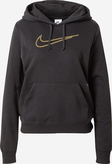 Nike Sportswear Sudadera 'CLB FLC SHINE' en amarillo / negro, Vista del producto