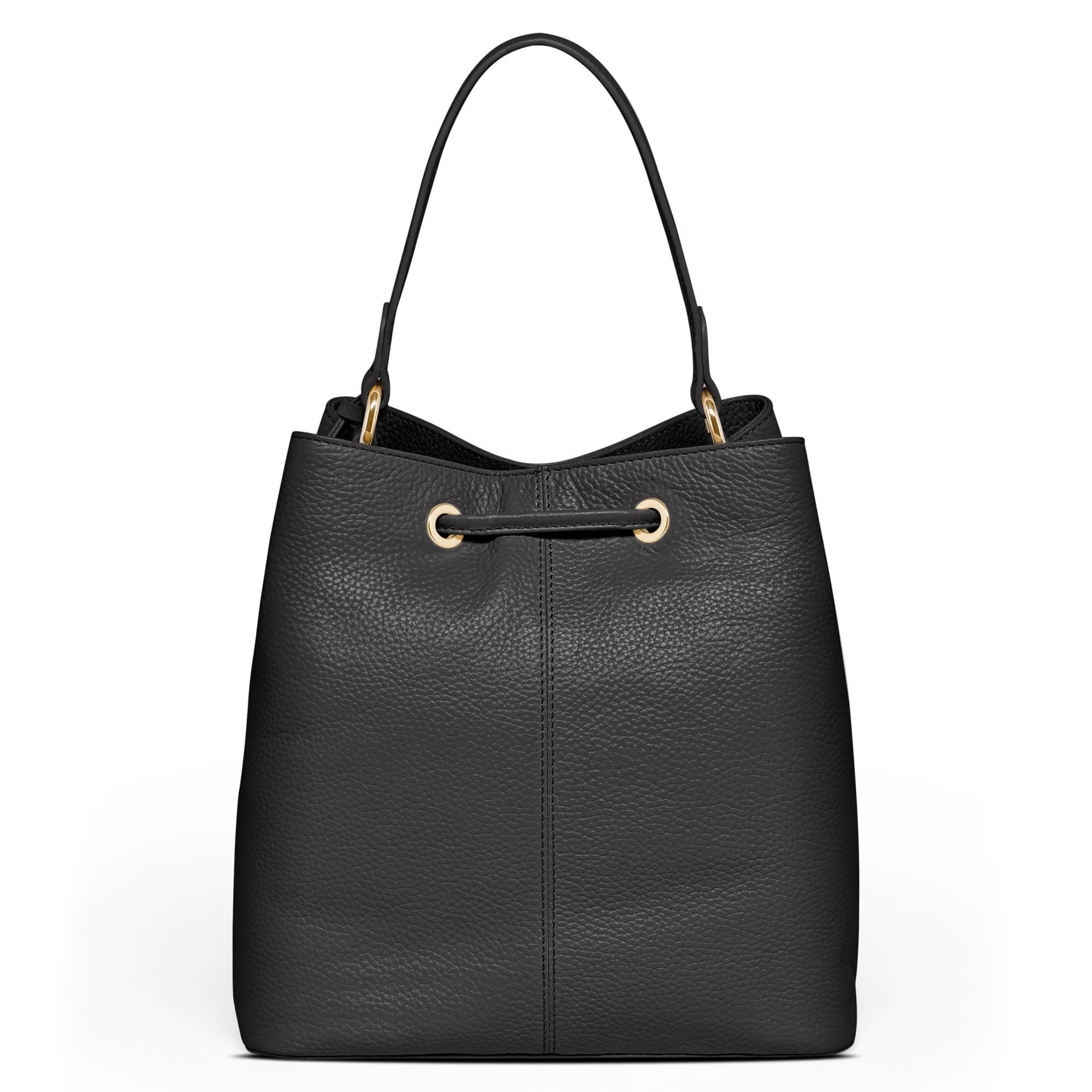 Borsa a sacco 'Bologna' di Lazarotti in nero