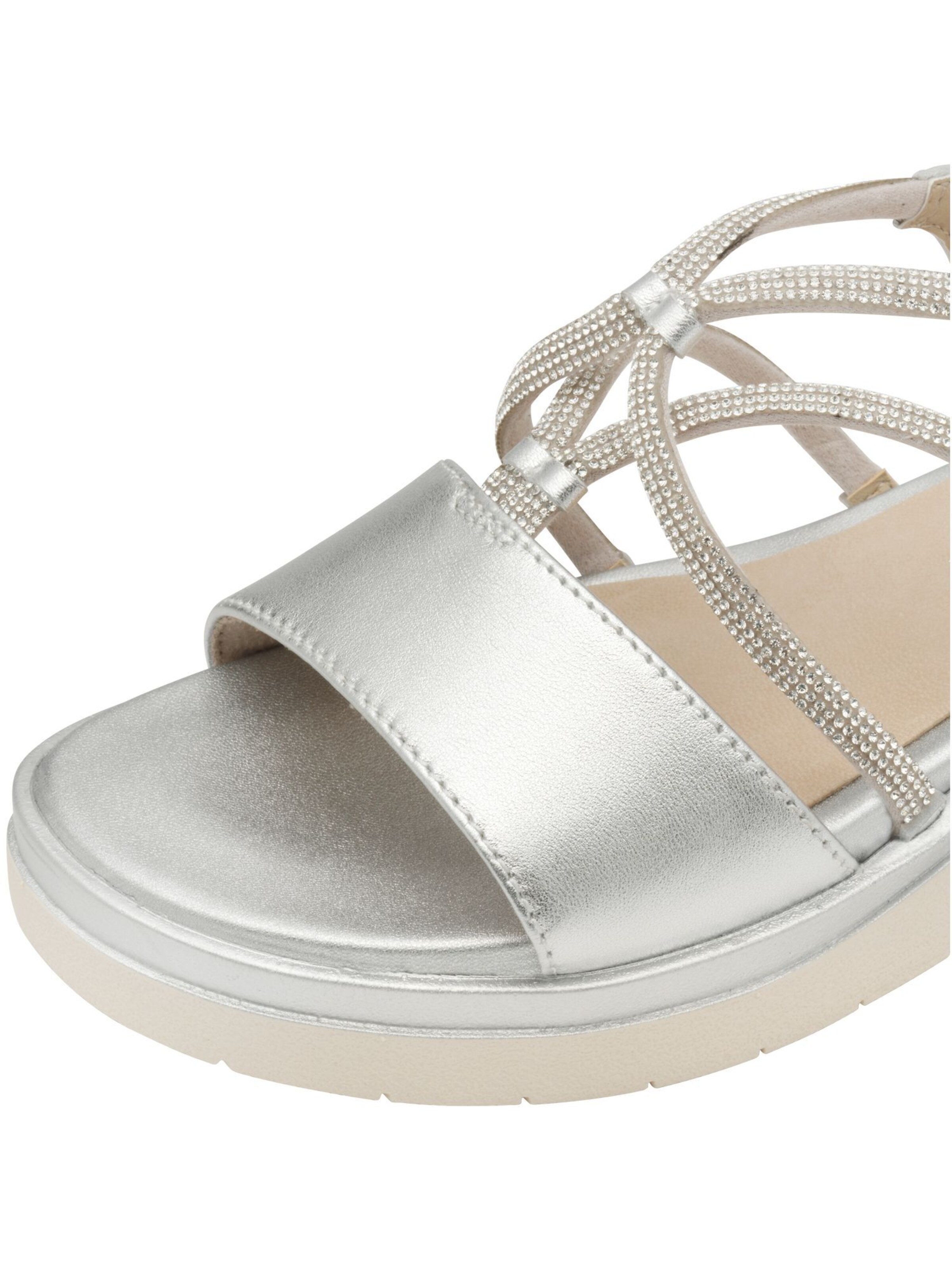 Sandales Tamaris en argent