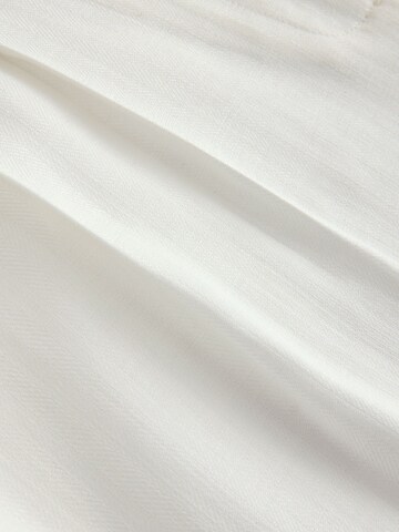 Wide Leg Pantalon Next en blanc