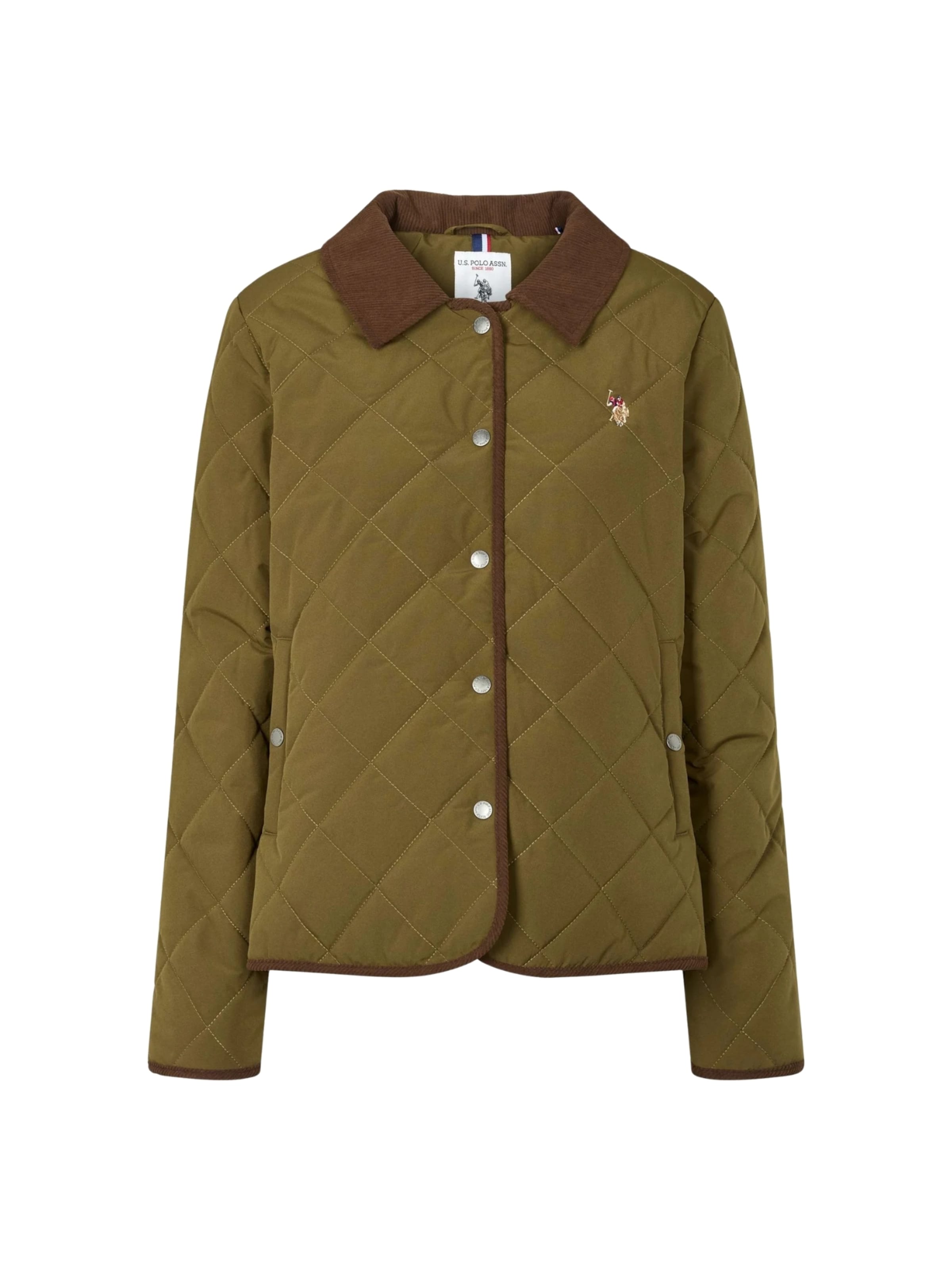 U.S. POLO ASSN. Tussenjas 'Melou' in Groen: voorkant